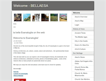 Tablet Screenshot of bellaesa.com